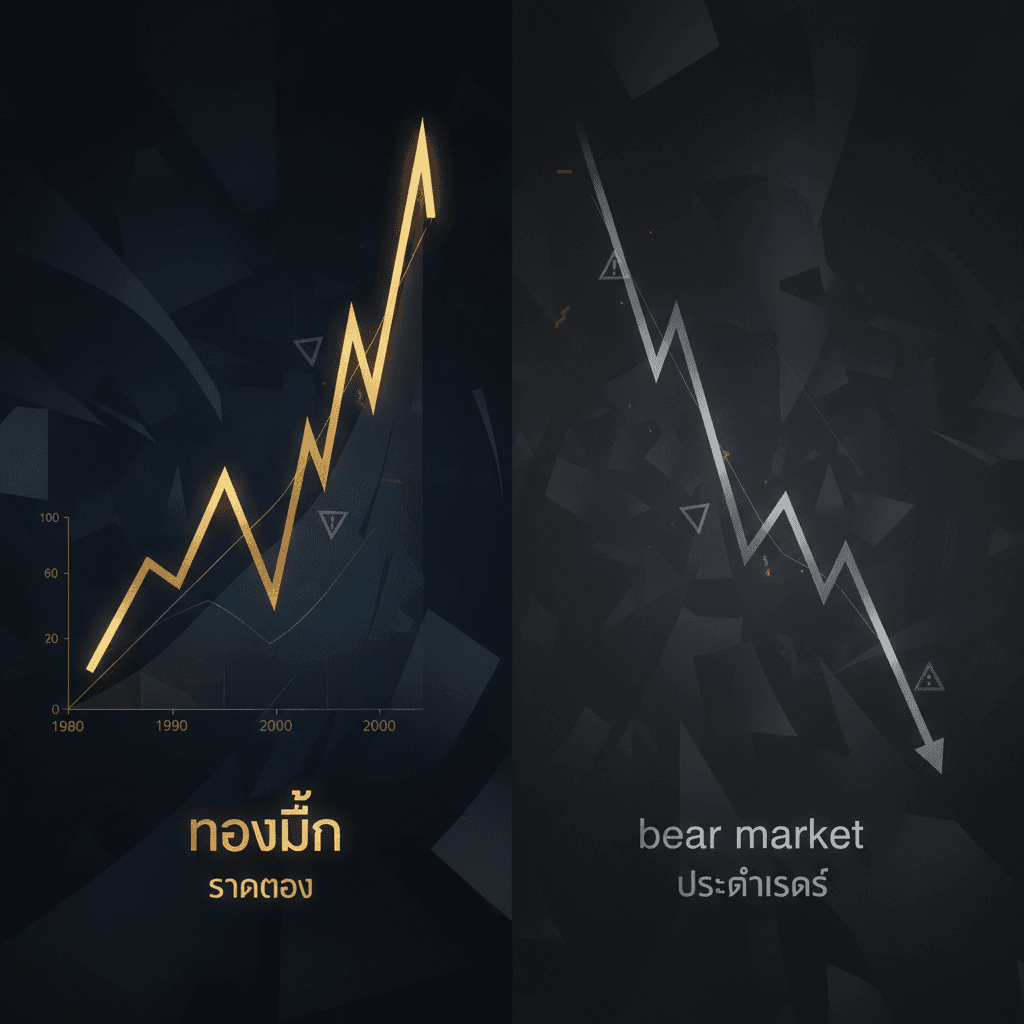 ทองคำทำสถิติใหม่ที่ 4,381 ดอลลาร์ แต่ประวัติศาสตร์เตือน: ระวัง Bear Market ยาวนานเหมือนปี 1980